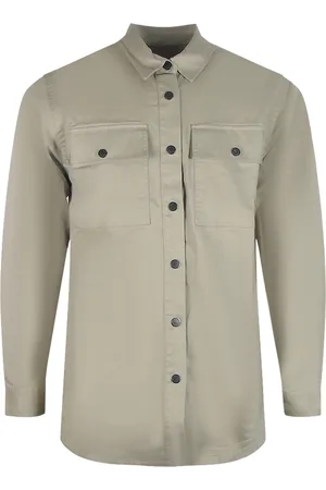 Belstaff Donker zandbeige ontstekingsshirt