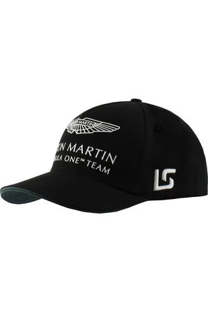ASTON MARTIN F1 Officieel Coureur Lance Stroll Heren Zwarte Pet