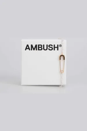 AMBUSH Accessoires Veiligheidsspeld Armband in Zilver & Goud