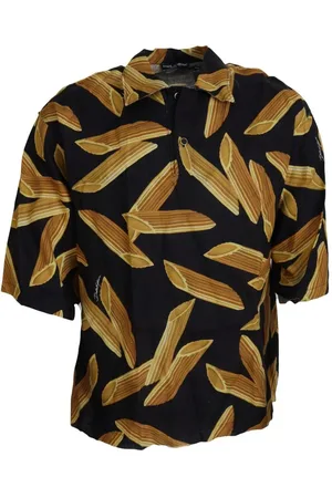 Dolce & Gabbana Prachtige Penne Rigate Linnen Overhemd