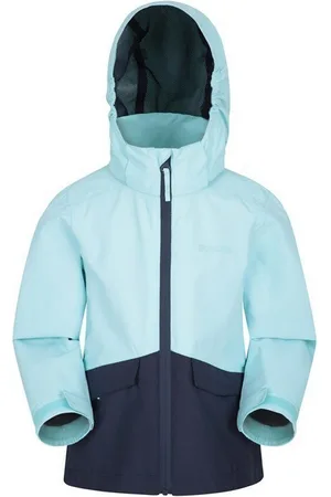 Mountain Warehouse Kinder/Kids Cloud Burst Waterdicht Jasje (Teal)