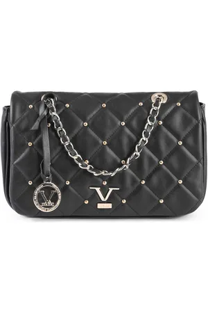 VERSACE V Italia Dames Handtas M392 Sauvage Nero