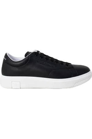 Armani Exchange Leren Sneakers Met Veters