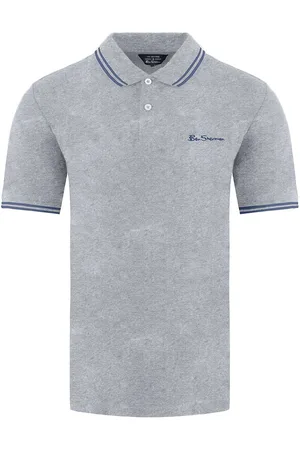 Ben Sherman Tweeling Gestipt Heren Poloshirt