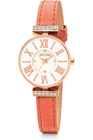 Folli Follie Dameshorloge Kwarts Roze Goud