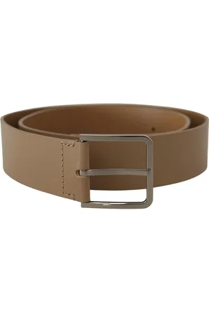 Dolce & Gabbana Brede Zilveren Metalen Riem