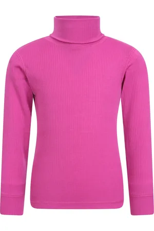 Mountain Warehouse Kinder-/kids Talus Roll Neck Top met lange mouwen (Helder )