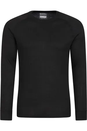 Mountain Warehouse Heren Talus Ronde Hals Thermo Top met Lange Mouwen