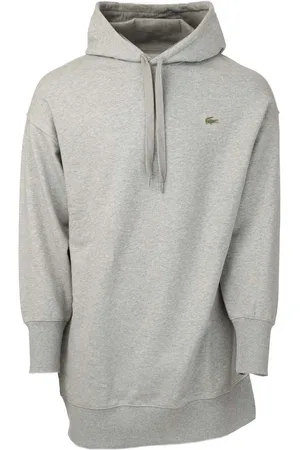 Lacoste Dames LIVE Hooded Oversized Sweatshirt Jurk in
