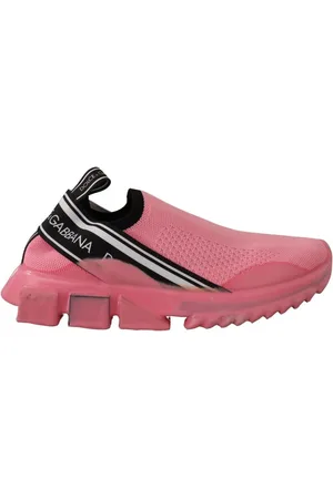Dolce & Gabbana Prachtige Instapsneakers Met Elastische Logotape