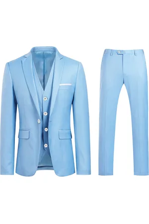 Allthemen Stijlvol 3-delig slim-fit pak