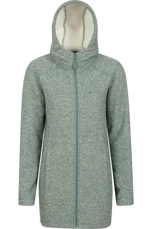 Mountain Warehouse Dames/Dames Mallaig Longline Fleecejack (Licht Khaki)