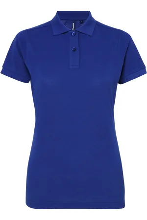 Asquith Dames/dames Performance Blend Poloshirt met korte mouwen (Koninklijk)