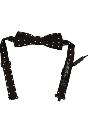 Dolce & Gabbana Polka Dot Silk verstelbare nek vlinderdas