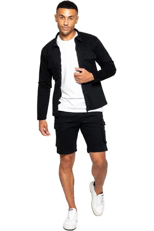 Enzo | Cargo trainingspak voor heren met shorts