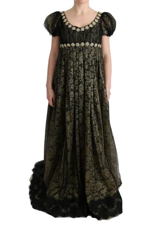 Dolce & Gabbana Crystal Lace Shift Jurk