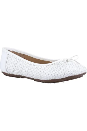 Hush Puppies Dames/Dames Ballerina Leren Pompen