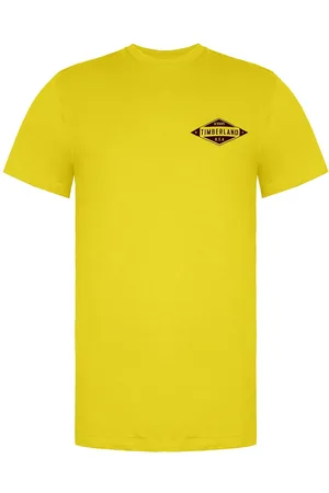 Timberland Korte Mouw Crew Neck Grafisch Logo Heren T-shirt A1LMZ M72
