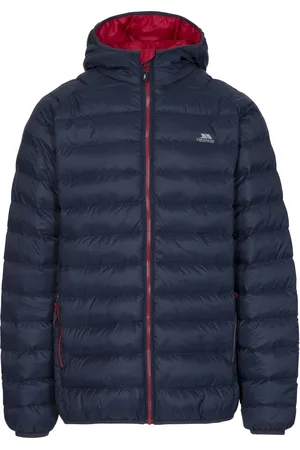 Trespass Heren Bosten Casual Gewatteerde Jas (Donkerblauw)