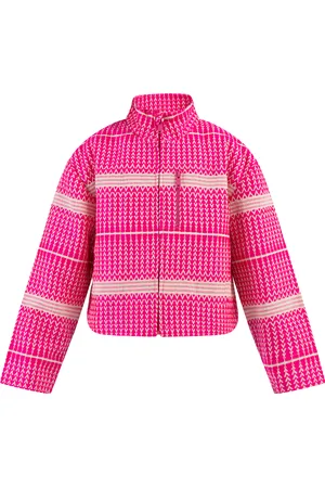 myMo Blouson Meisje wol wit
