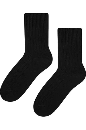 Steven Heren Wol Kousen 1 Paar - Warme Gebreide Ribbel Kousen voor de Winter