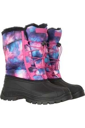 Mountain Warehouse Kinderen/Kinderen Whistler Adaptive Stars Sneeuwschoenen (Donkerpaars)