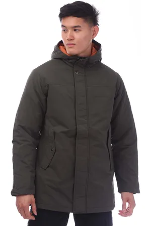 JACK & JONES Heren Jack and Jones Fen Parka in Khaki