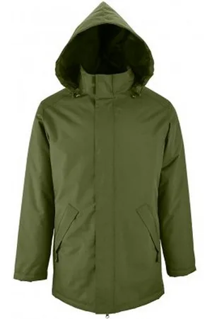 Sols Unisex Volwassenen Robyn Gewatteerd Jasje (Bosgroen)