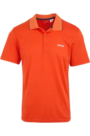 Regatta Heren Maverick V Actief Poloshirt (Mandarijn Tango)