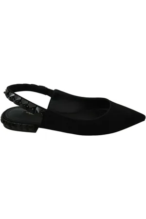 Dolce & Gabbana Prachtige Slingback Charmeuse Schoenen