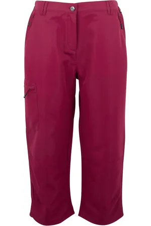 Regatta Dames/Dames Chaska III Walking Capri Cropped Broek (Beaujolais)