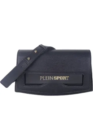 Philipp Plein Zilveren Logo Eco-lederen Crossbody Tas