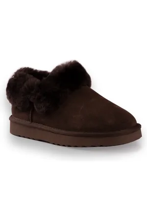 Aus Wooli Australia Unisex Schapenvacht Wool Coogee Traditionele Enkelpantoffels
