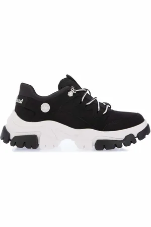 Timberland Dames Lage Veterschoenen in Zwart-Wit