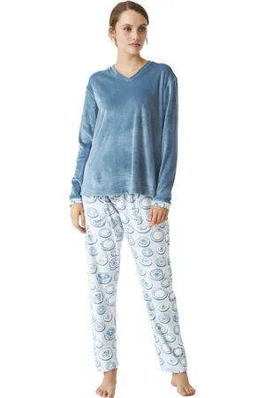 J And J Brothers Lange mouwen pyjama JJBDP0501 vrouw