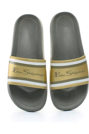 Ben Sherman Weston Heren Khaki Sliders