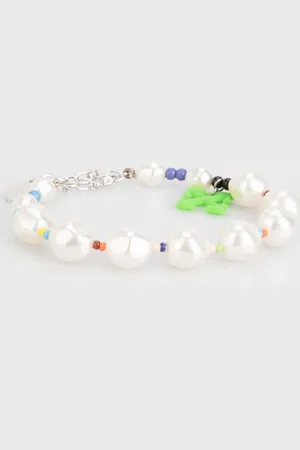 OFF-WHITE Accessoires Off White Fun Parel & Kralen Armband in Multi kleur