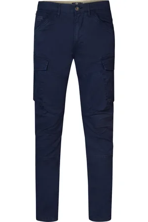 Petrol Industries Heren Cargo Broek Waikiki - Blauw
