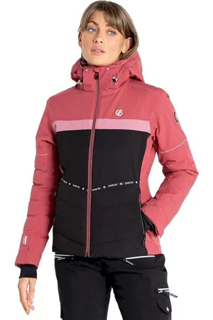 Dare 2B Dames/Dames Conveyed Ski-jas (Aarde /Zwart)