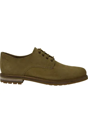 Clarks Foxwell Hall herenschoenen donker zand