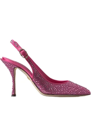 Dolce & Gabbana Kristallen Slingbacks Hakken