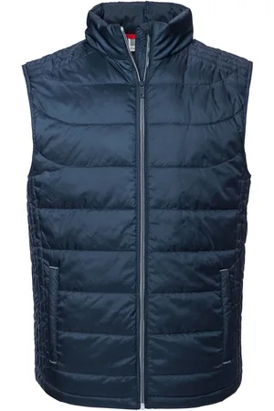 Russell Athletic Russell Heren Nano Gewatteerde Bodywarmer (Franse marine)