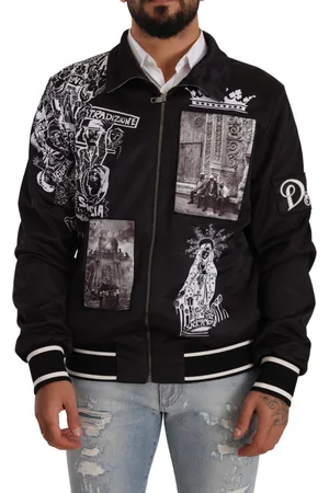 Dolce & Gabbana Bijgeloof Motief Rits Trui