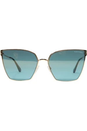 Tom Ford Helena FT0653 28V gouden zonnebril