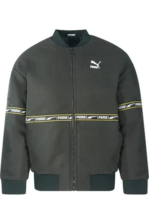 PUMA Geruit zwaar bomberjack