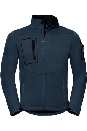 Russell Athletic Russell Heren Sport Zachte Shell Jas (Franse marine)