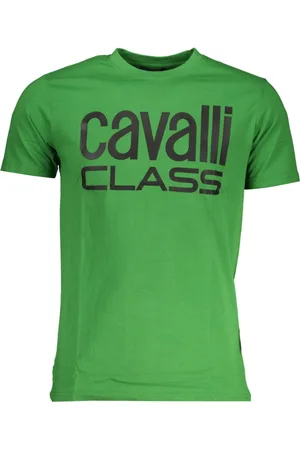 Roberto Cavalli T-shirt met zwart logo