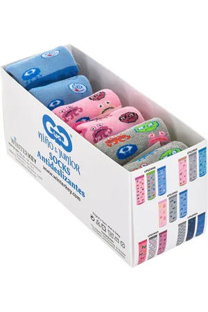 Le Petit Garçon Set-6 anti-slip kindersokken LPG2000