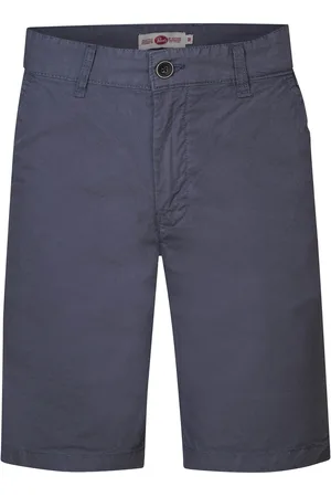 Petrol Industries Heren Summer Chino Korte Broek Clearlake - Blauw