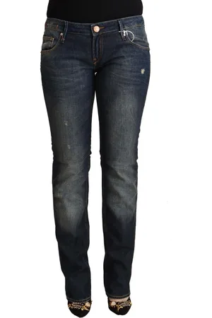 ACHT Skinny Denim Jeans Met Lage Taille